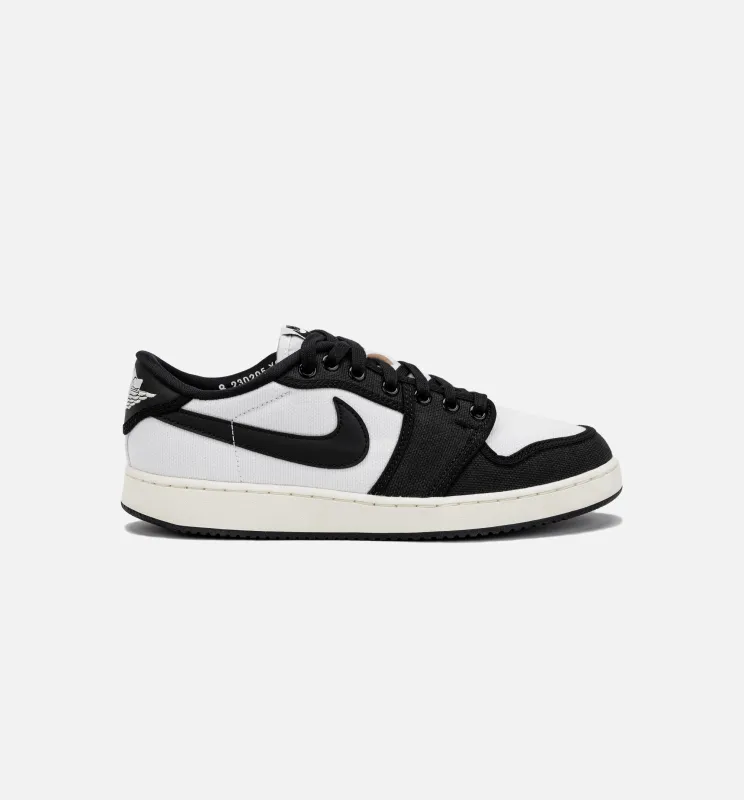 Air Jordan 1 KO Low Panda Mens Lifestyle Shoe - White/Black made by Jordan