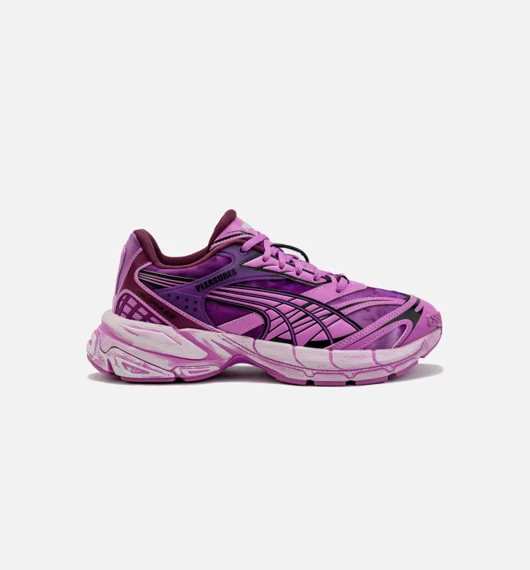 Velophasis Pleasures Overdye Mens Lifestyle Shoe - Purple/Pink sold by Nice Kicks Retail