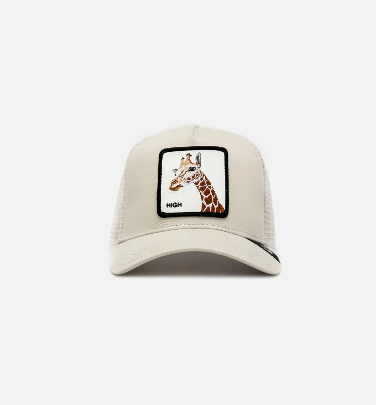 So High Trucker Mens Hat - Khaki made by Goorin Bros