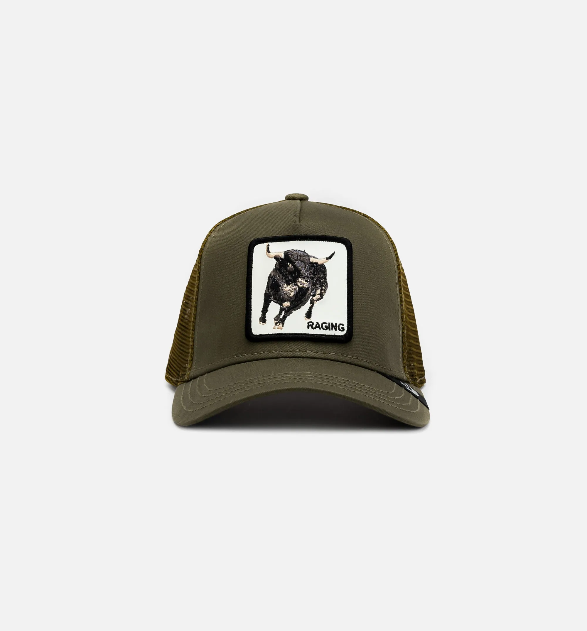 Road Rage Trucker Mens Hat - Olive sold by Nice Kicks Retail