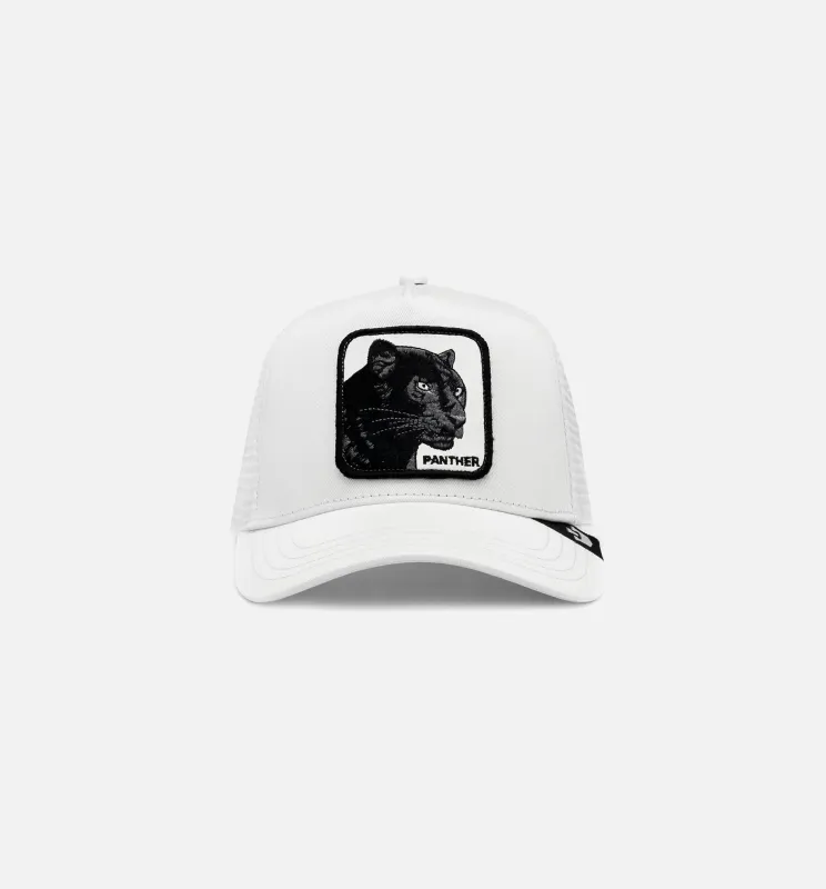 The Panther Trucker Mens Hat - White sold by Nice Kicks Retail