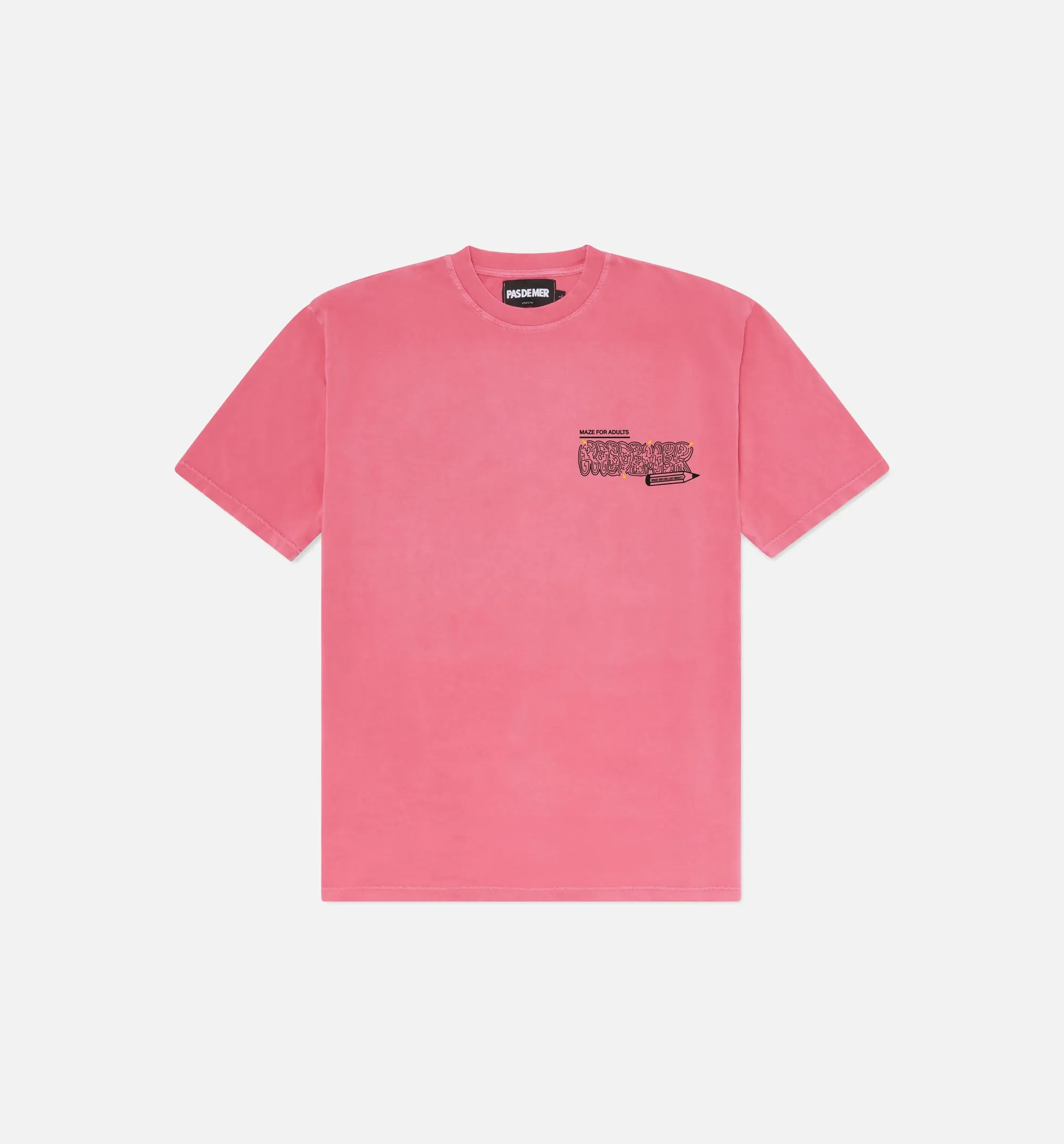 Hard Times Maze Mens Short Sleeve Shirt - Pink sold by Nice Kicks Retail