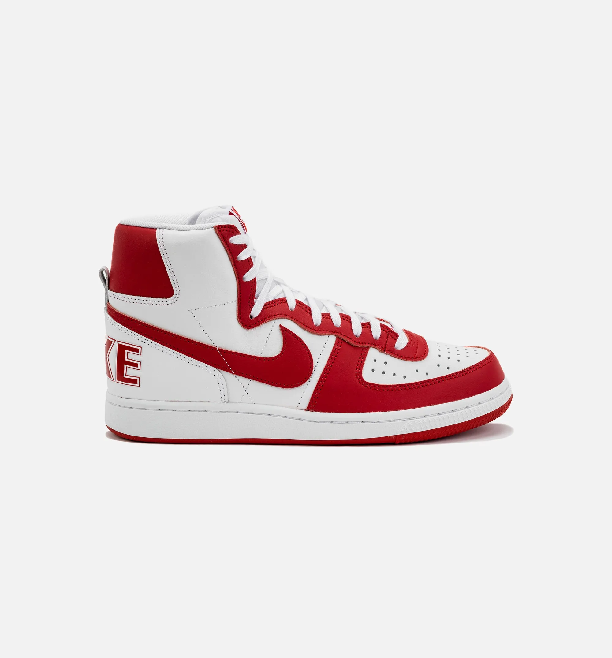 Terminator High University Red Mens Lifestyle Shoe - White/Red sold by Nice Kicks Retail