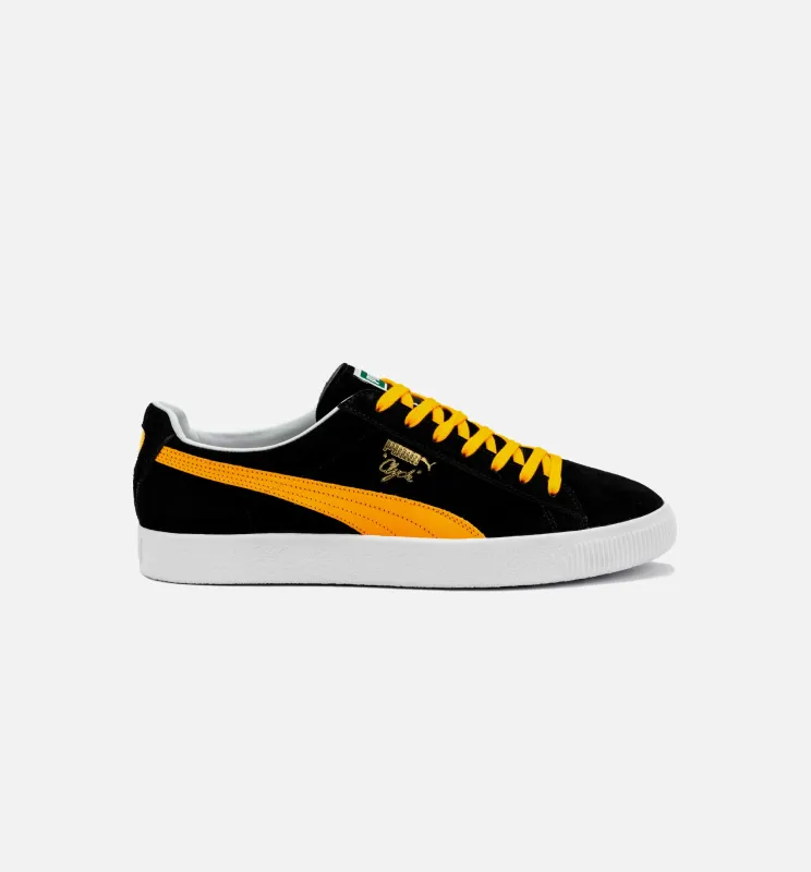 Clydezilla Mens Lifestyle Shoe - Black/Yellow made by Puma