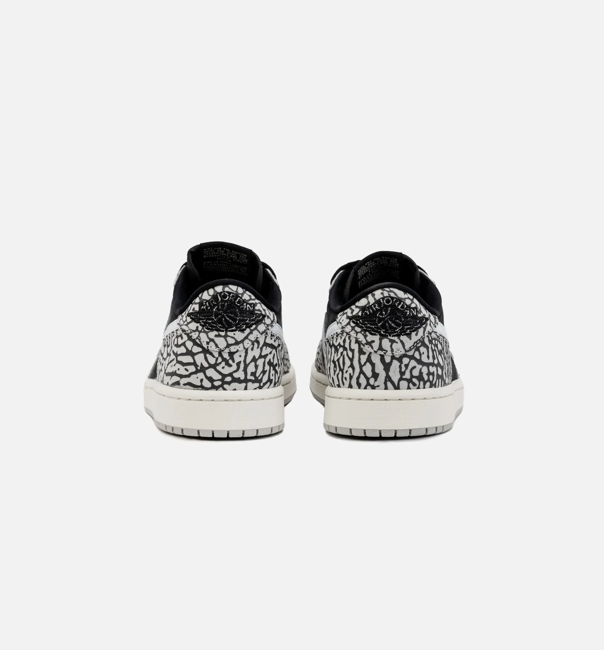 Air Jordan 1 Retro Low OG Black Cement Mens Lifestyle Shoe - Black/Grey sold by Nice Kicks Retail product image thumbnail 4
