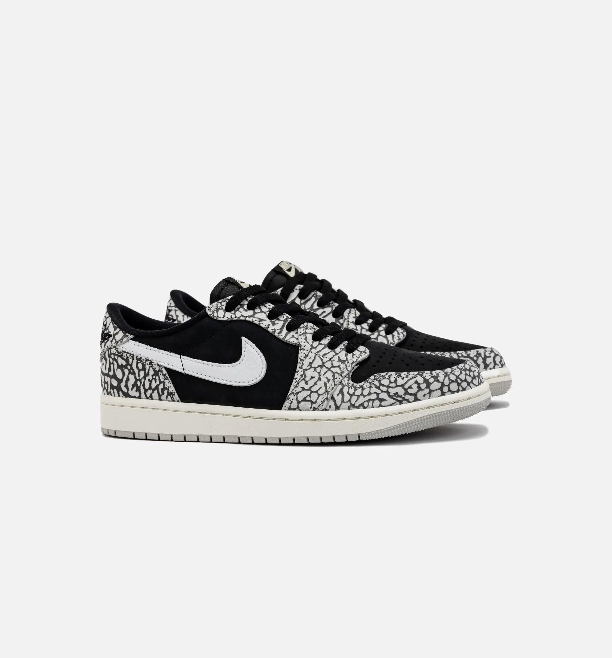 Air Jordan 1 Retro Low OG Black Cement Mens Lifestyle Shoe - Black/Grey sold by Nice Kicks Retail product image thumbnail 2