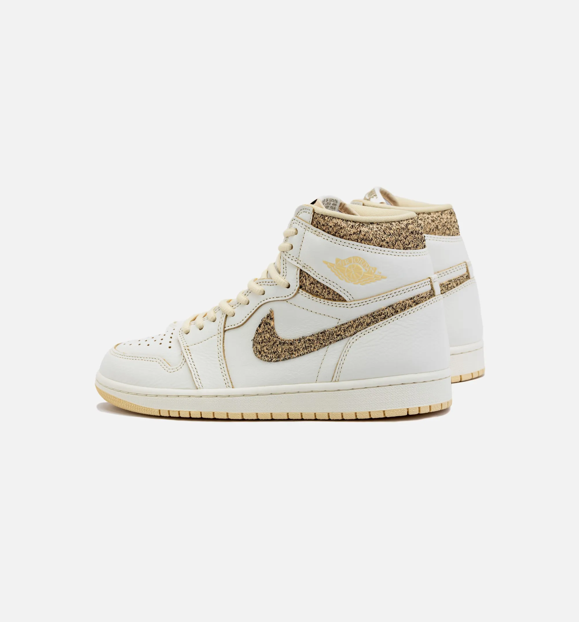 Air Jordan 1 Retro High OG Sail Pale Vanilla Mens Lifestyle Shoe - Beige Free Shipping sold by Nice Kicks Retail product image thumbnail 3
