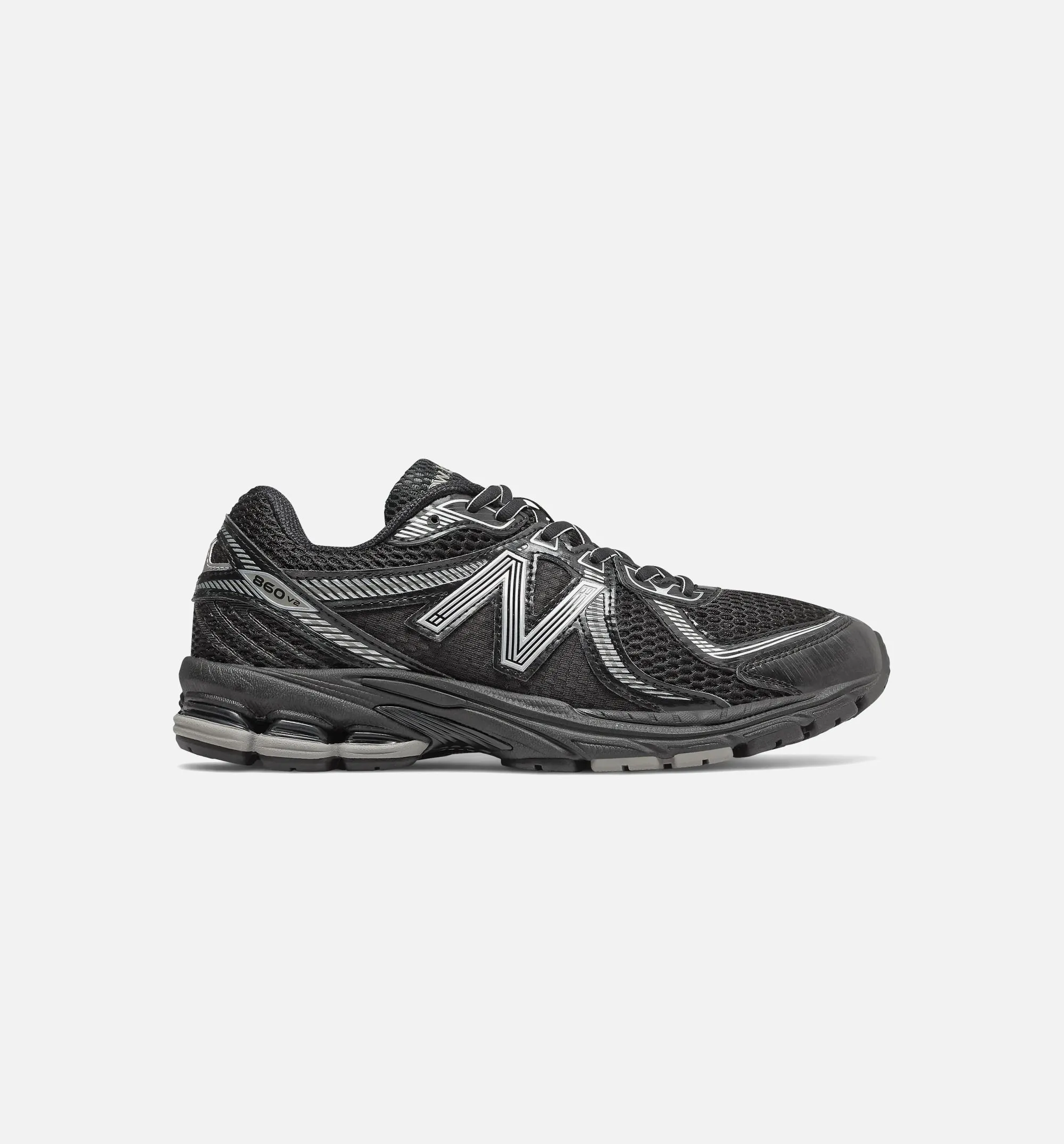 860v2 Mens Lifestyle Shoe - Black/Silver sold by Nice Kicks Retail