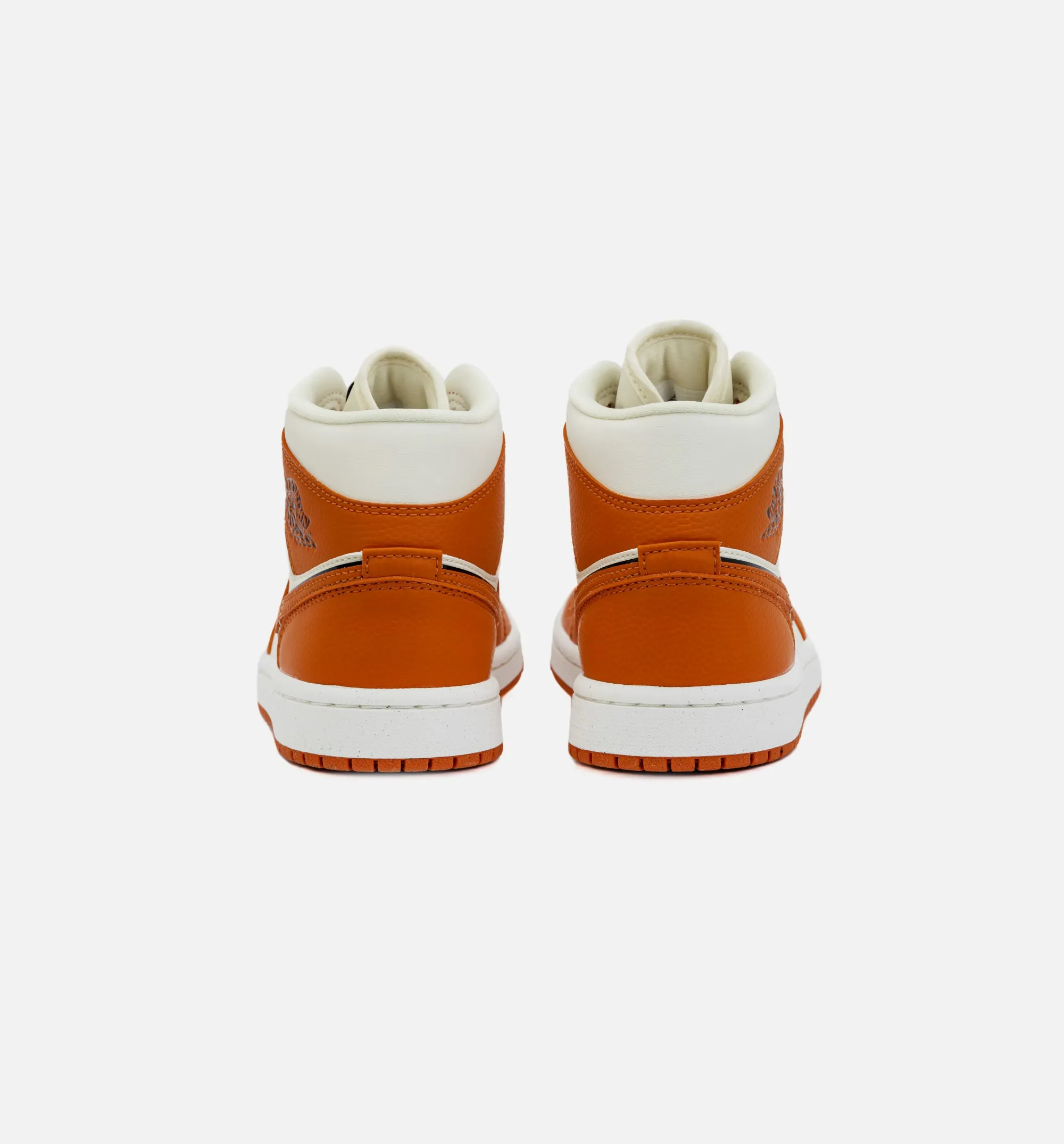 Air Jordan 1 Retro Mid SE Sport Spice Womens Lifestyle Shoe - Orange/White sold by Nice Kicks Retail product image thumbnail 4