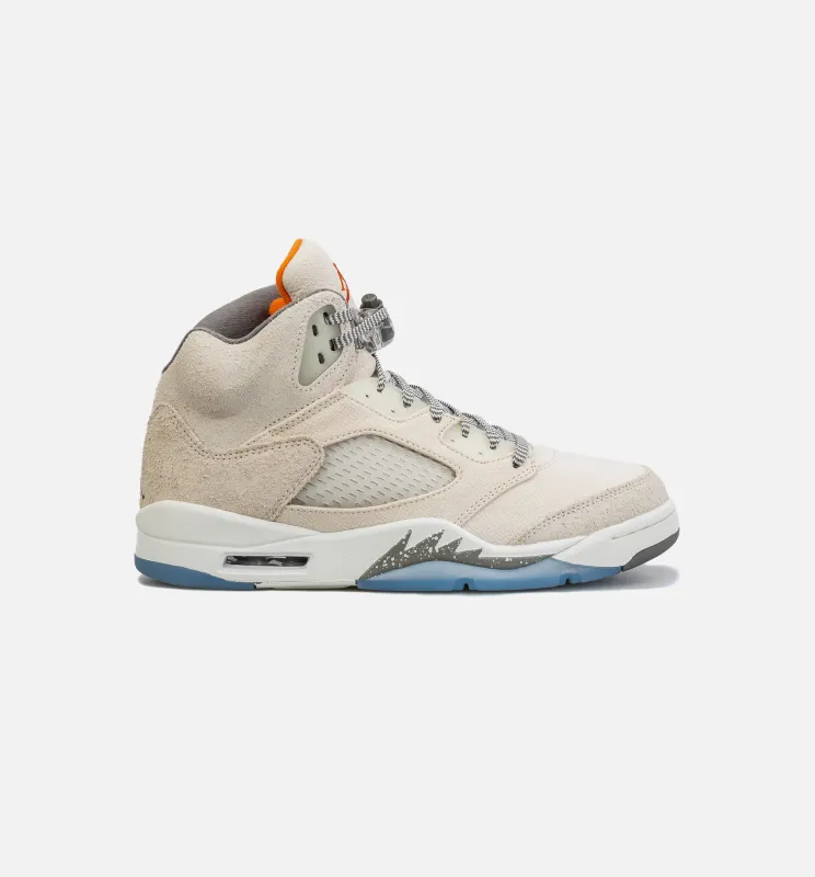 Air Jordan 5 Retro SE Craft Mens Lifestyle Shoe - Beige/Grey Free Shipping made by Jordan