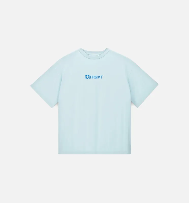 FRGMT Mens Short Sleeve Shirt - Blue sold by Nice Kicks Retail