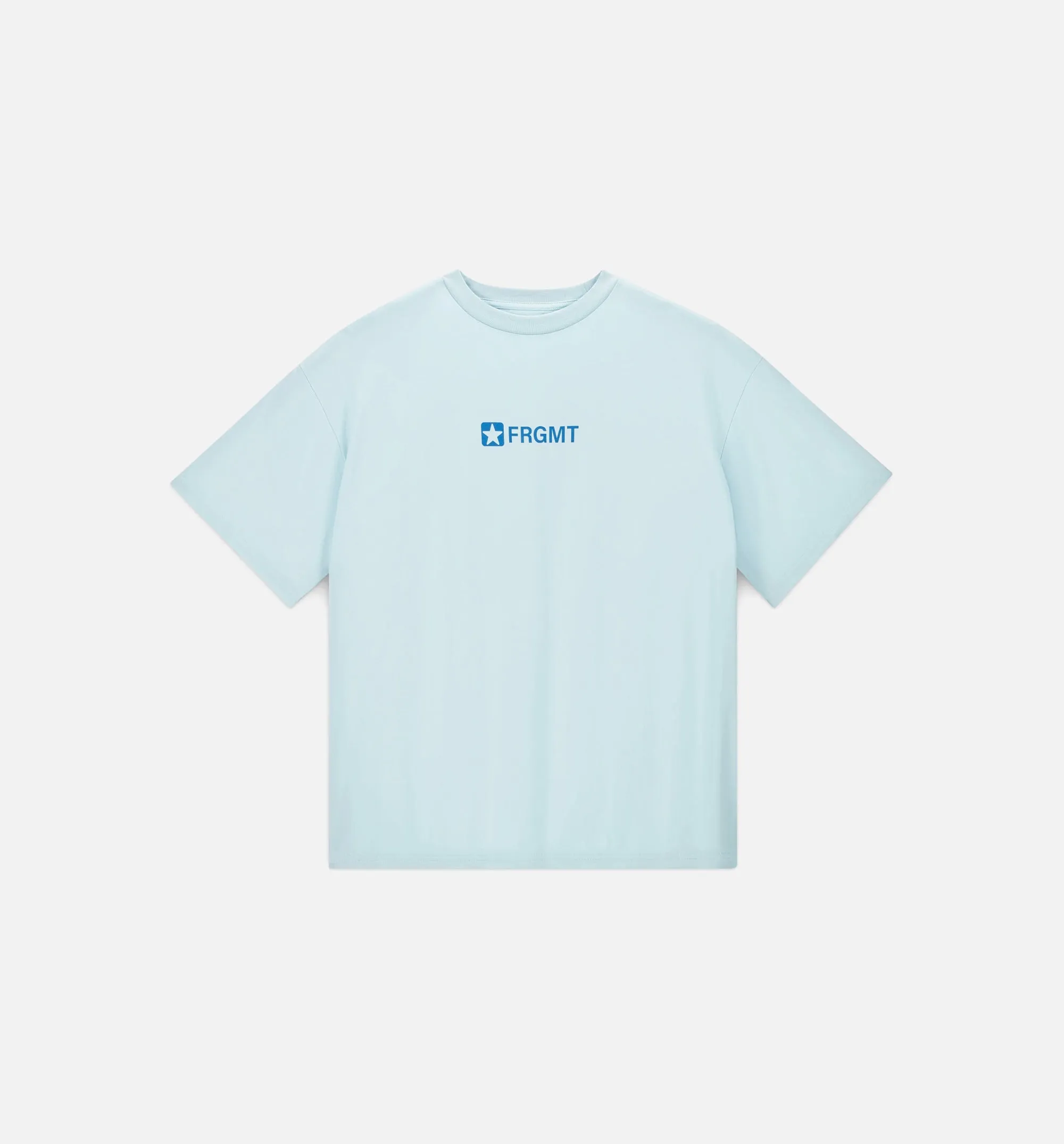 FRGMT Mens Short Sleeve Shirt - Blue sold by Nice Kicks Retail