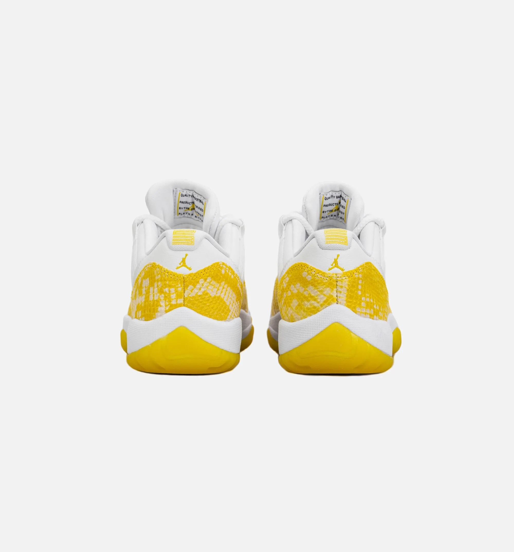 Air Jordan 11 Retro Low Yellow Snakeskin Womens Lifestyle Shoe - Yellow/White sold by Nice Kicks Retail product image thumbnail 4