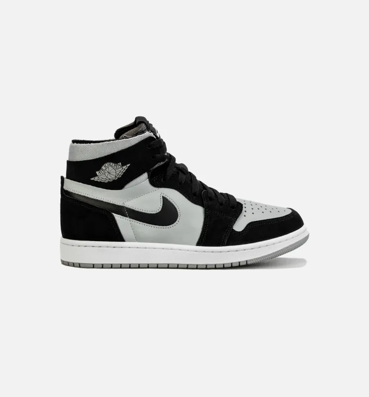 Air Jordan 1 Zoom CMFT Light Smoke Grey Mens Lifestyle Shoe - Black/Grey made by Jordan