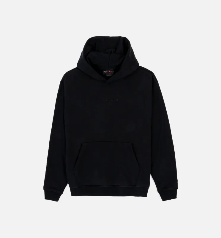 Wordmark Fleece Mens Hoodie - Black made by Jordan
