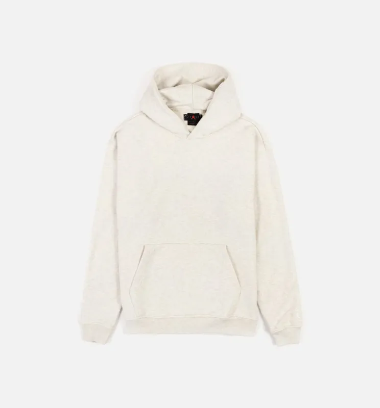Wordmark Fleece Mens Hoodie - Beige made by Jordan