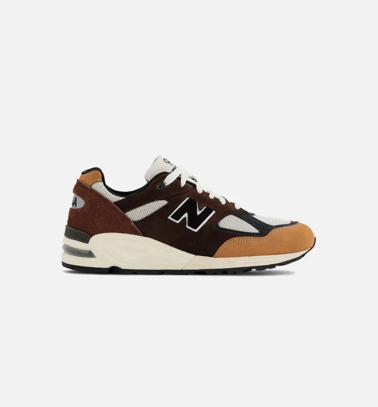 Made in USA 990 Mens Lifestyle Shoe - Brown/Beige made by Nice Kicks Retail
