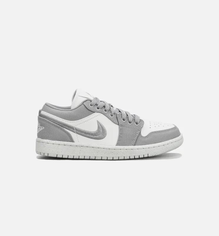 Air Jordan 1 Retro Low SE Womens Lifestyle Shoe - Grey/White made by Jordan