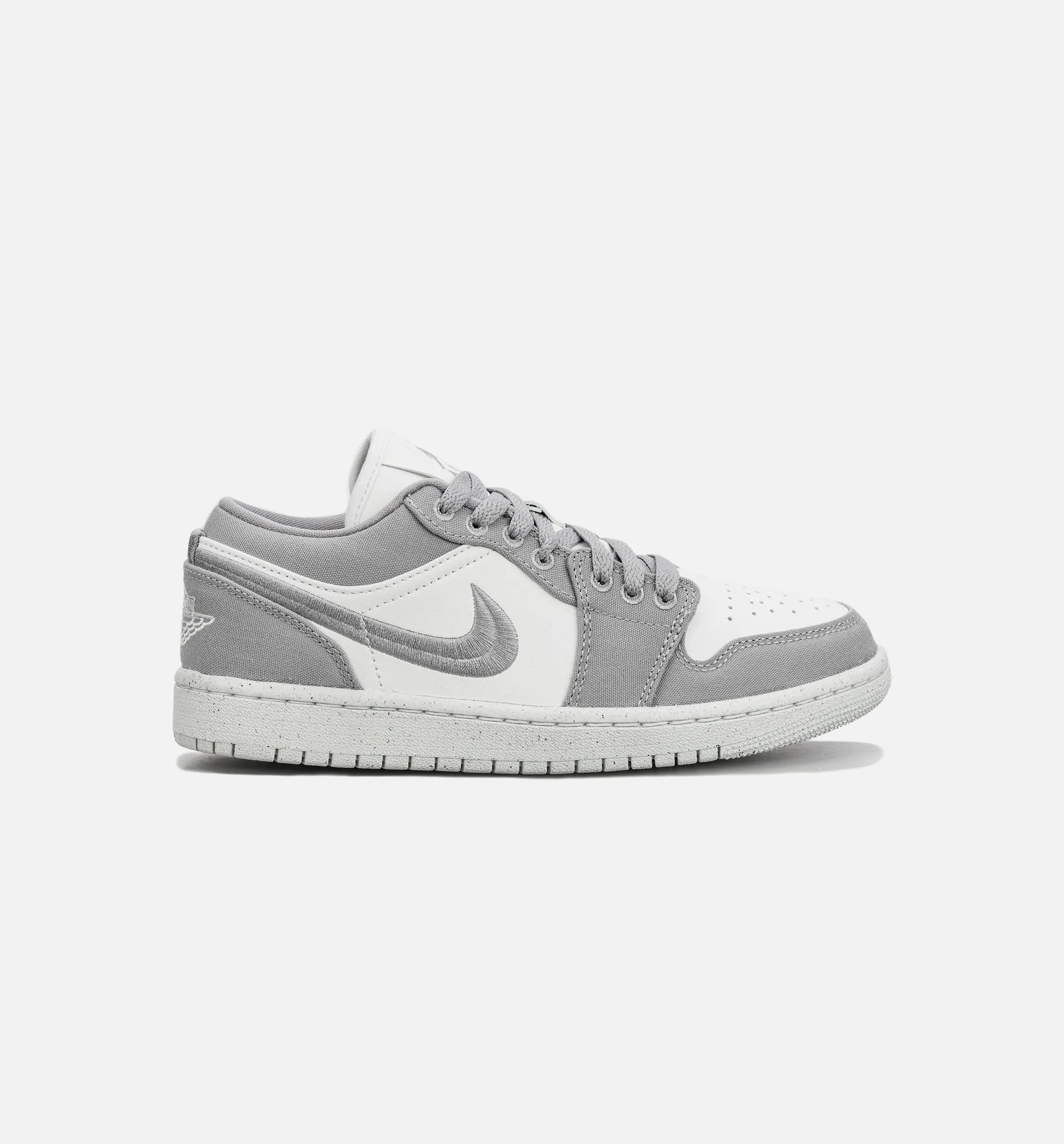 Air Jordan 1 Retro Low SE Womens Lifestyle Shoe - Grey/White sold by Nice Kicks Retail