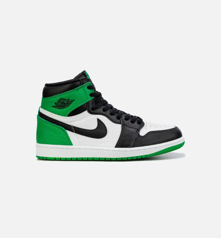 Air Jordan 1 Retro High OG Lucky Green Mens Lifestyle Shoe - Black/Green made by Jordan