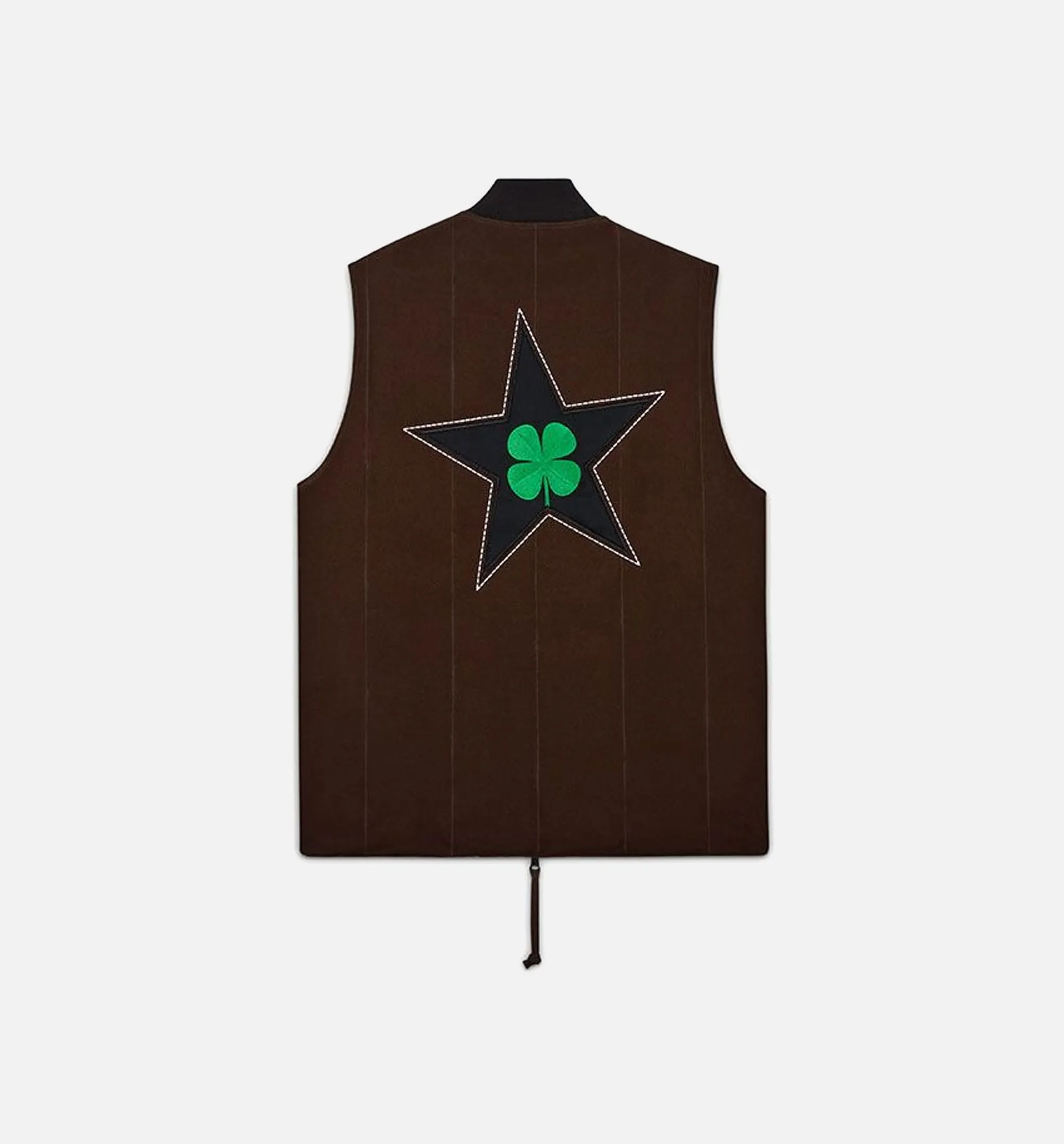 Patta Four Leaf Clover Utility Reversible Mens Vest - Brown sold by Nice Kicks Retail product image thumbnail 2