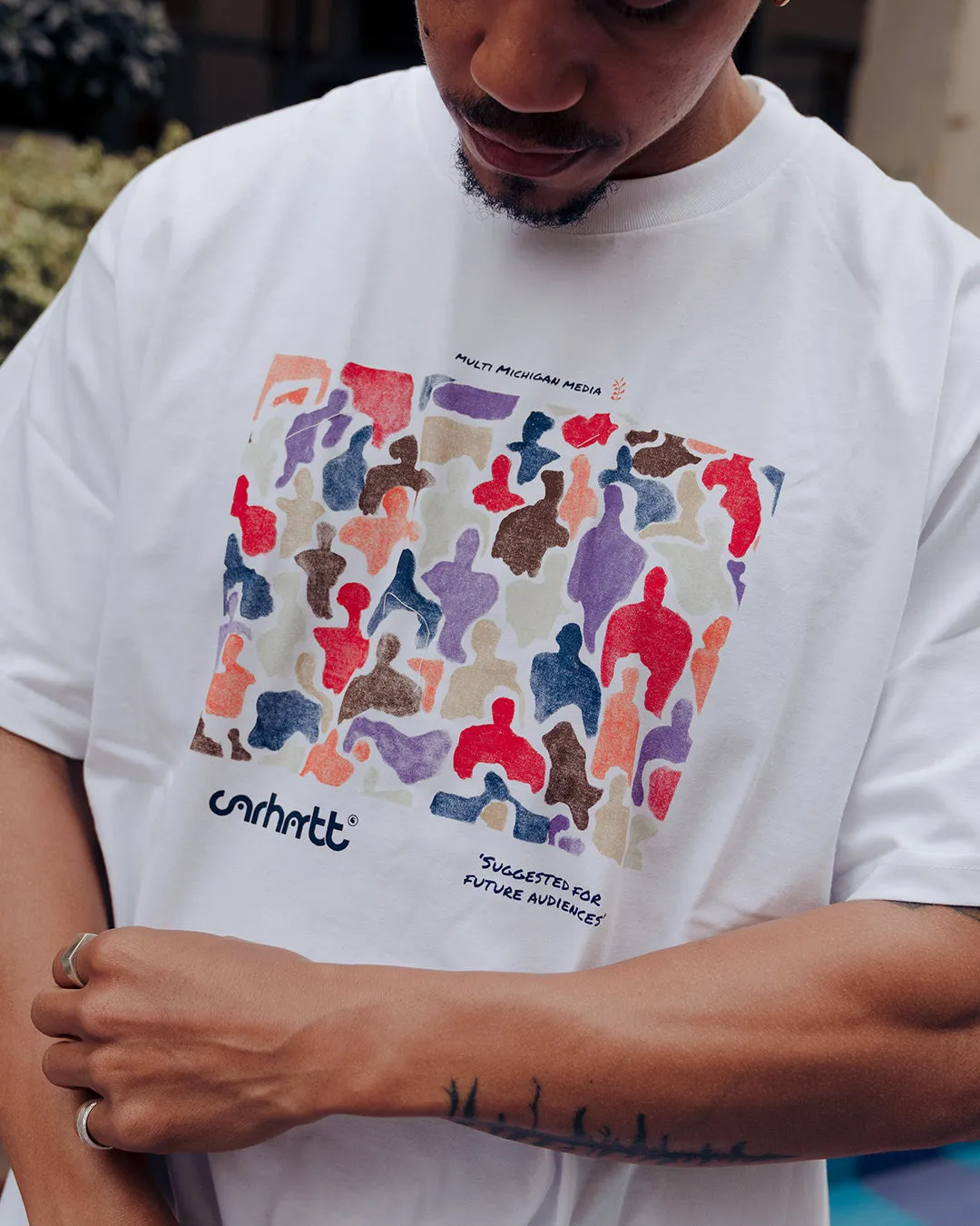 Unity Mens Short Sleeve Shirt - White sold by Nice Kicks Retail product image thumbnail 3