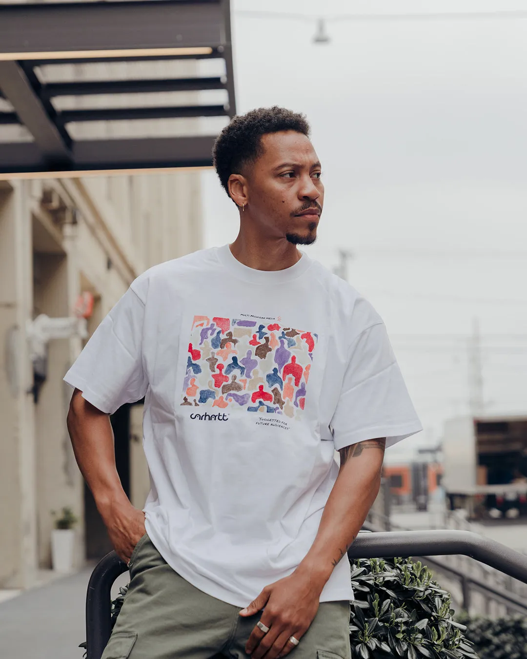 Unity Mens Short Sleeve Shirt - White sold by Nice Kicks Retail product image thumbnail 2