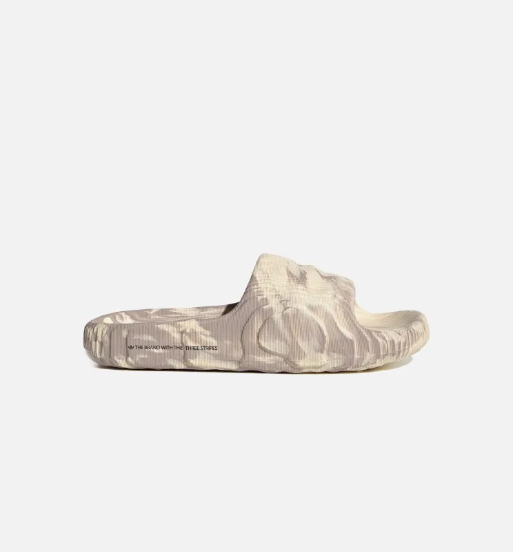 Adilette 22 Mens Sandals - Beige made by Adidas