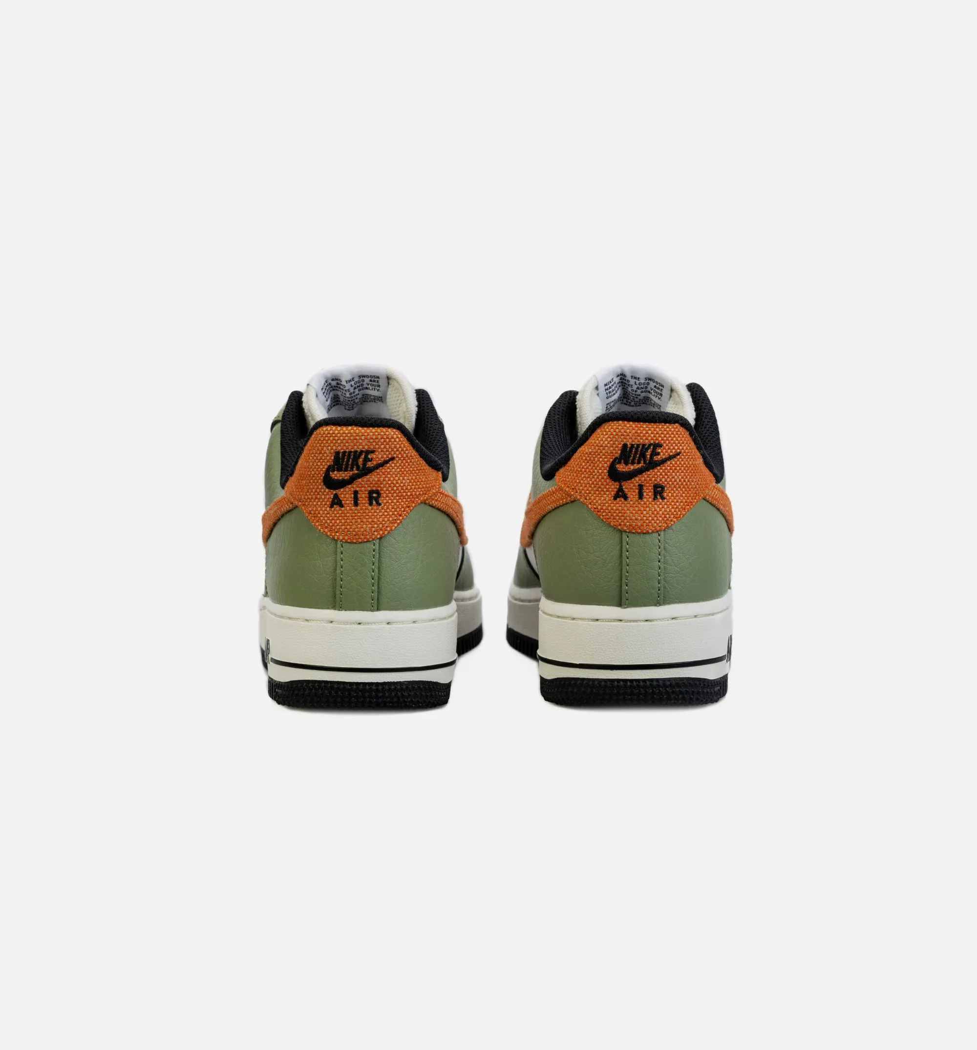 Air Force 1 '07 Oil Green Mens Lifestyle Shoe - Green/Orange sold by Nice Kicks Retail product image thumbnail 4