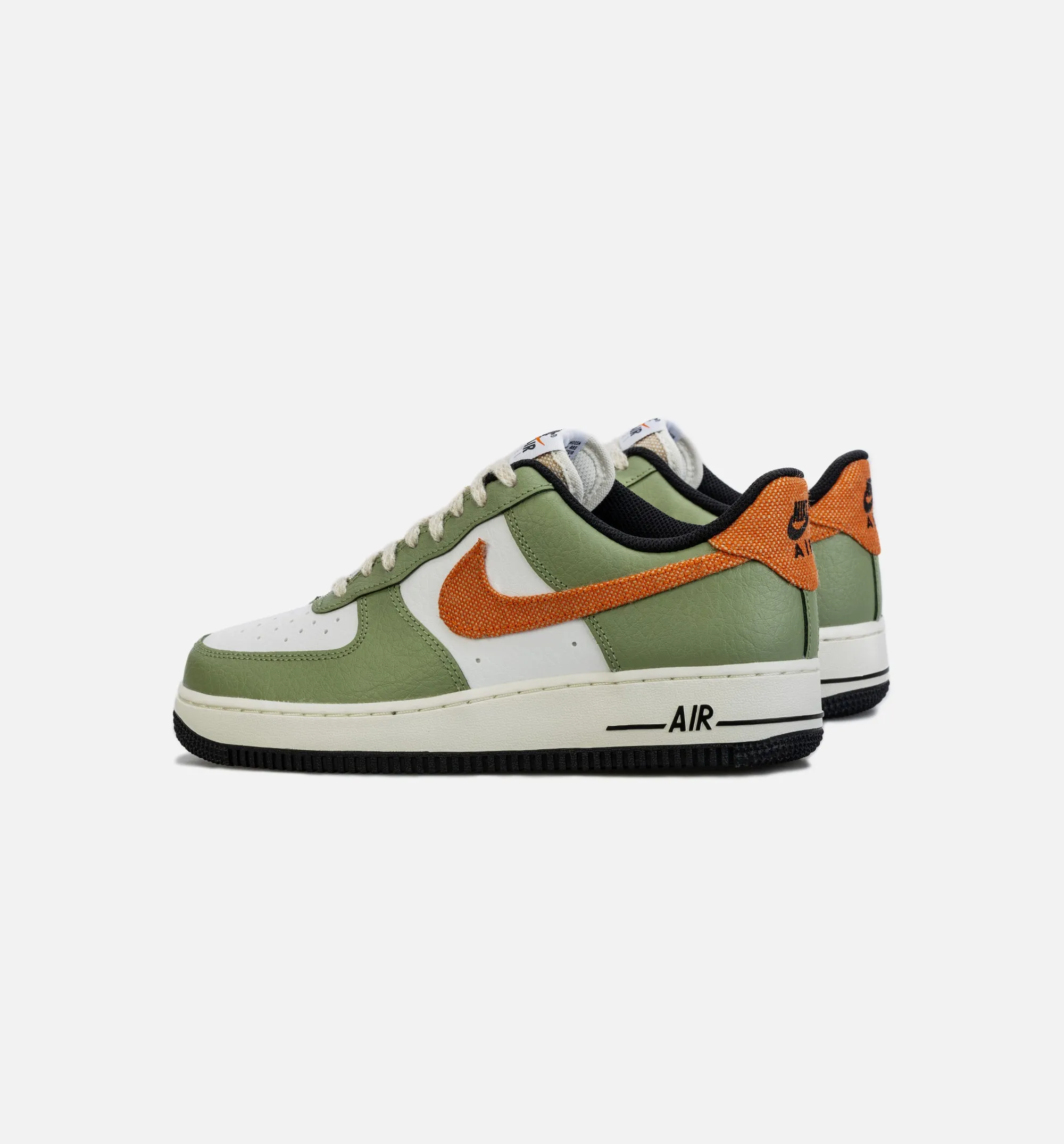 Air Force 1 '07 Oil Green Mens Lifestyle Shoe - Green/Orange sold by Nice Kicks Retail product image thumbnail 3