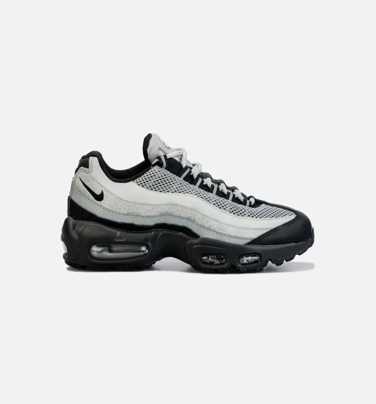 Air Max 95 Reflective Safari Womens Lifestyle Shoe - Black/Silver made by Nike