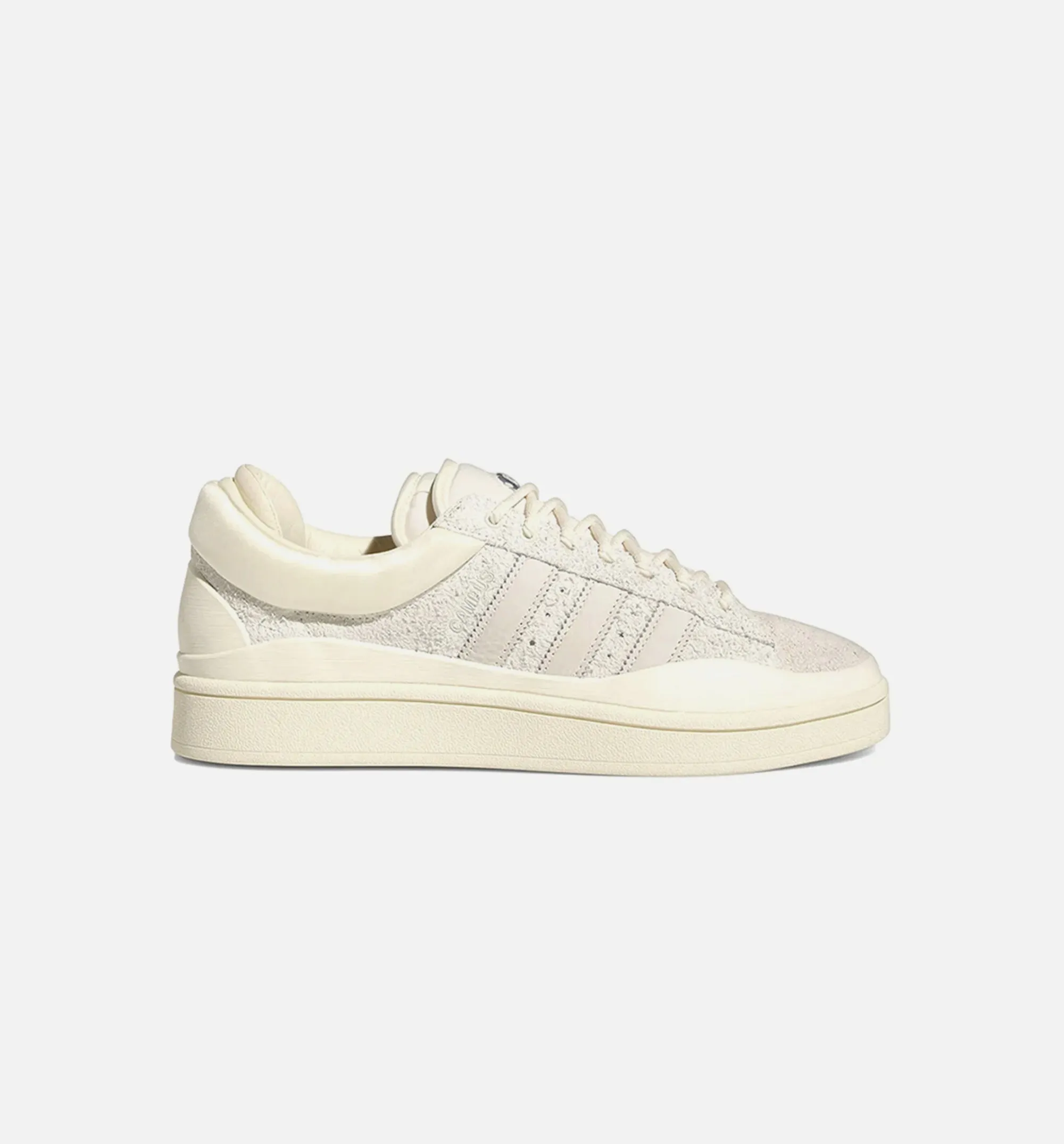 Bad Bunny Campus Light Mens Lifestyle Shoe - Cloud White/Aluminium/Chalk White Limit One Per Customer sold by Nice Kicks Retail
