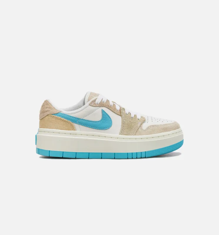 Air Jordan 1 Elevate Low Salt Lake City Womens Lifestyle Shoe - Beige/Blue made by Jordan