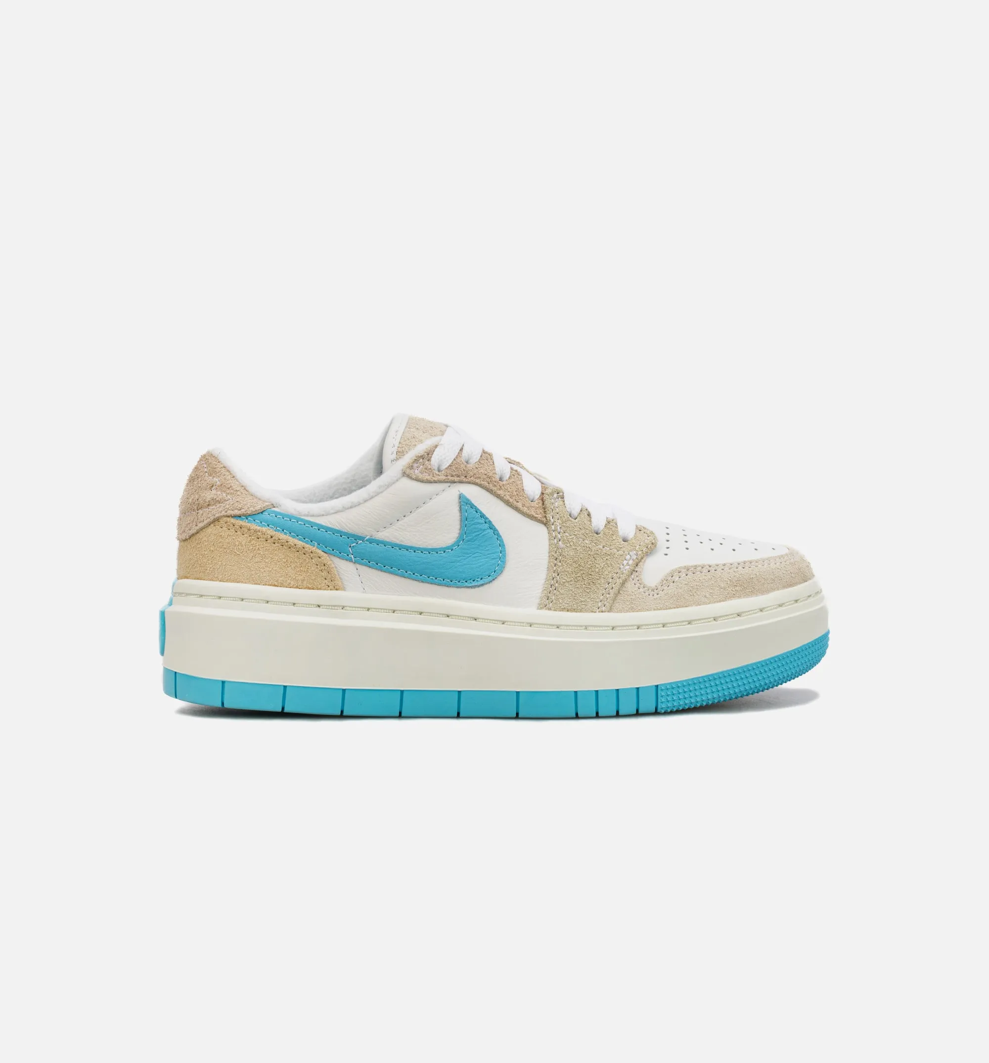 Air Jordan 1 Elevate Low Salt Lake City Womens Lifestyle Shoe - Beige/Blue sold by Nice Kicks Retail