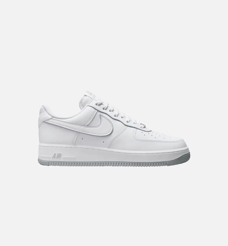 Air Force 1 '07 Mens Lifestyle Shoe - White/Grey sold by Nice Kicks Retail
