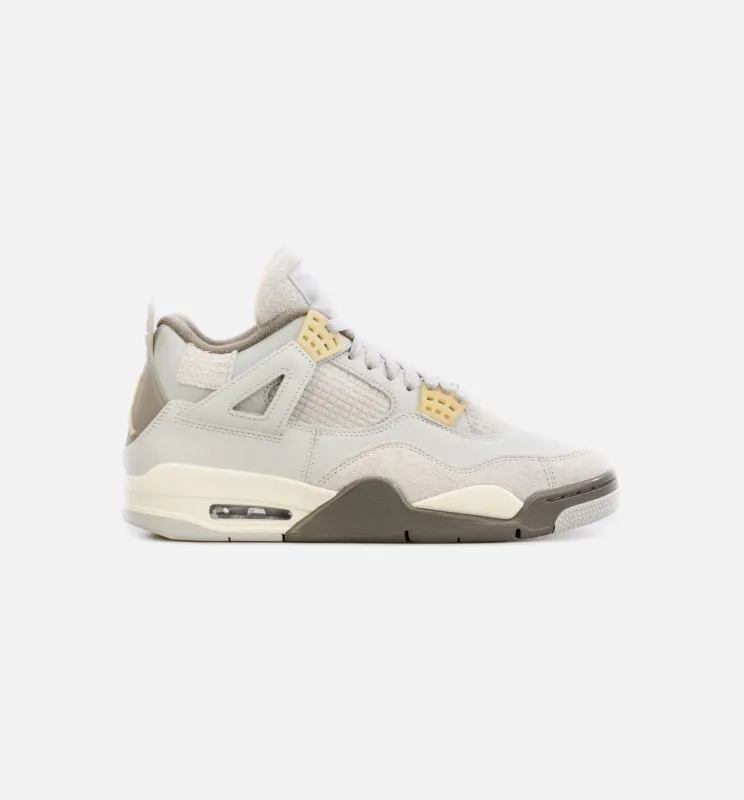 Air Jordan 4 SE Craft Photon Dust Mens Lifestyle Shoe - Grey/Beige Limit One Per Customer made by Jordan