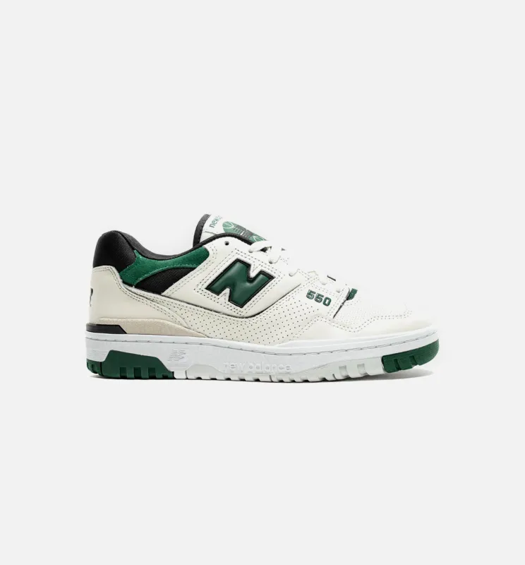 550 Pine Green Mens Lifestyle Shoe - Green/White made by New Balance