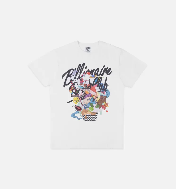 BB Epic Sundae Mens Short Sleeve Shirt - White sold by Nice Kicks Retail
