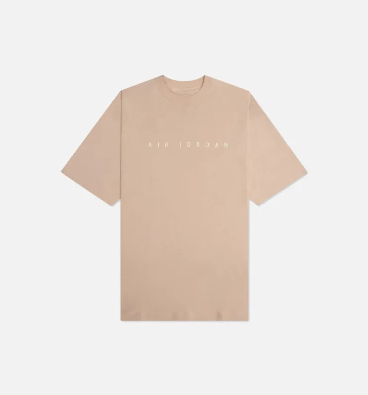 Union Tee Mens Short Sleeve Shirt - Beige made by Jordan