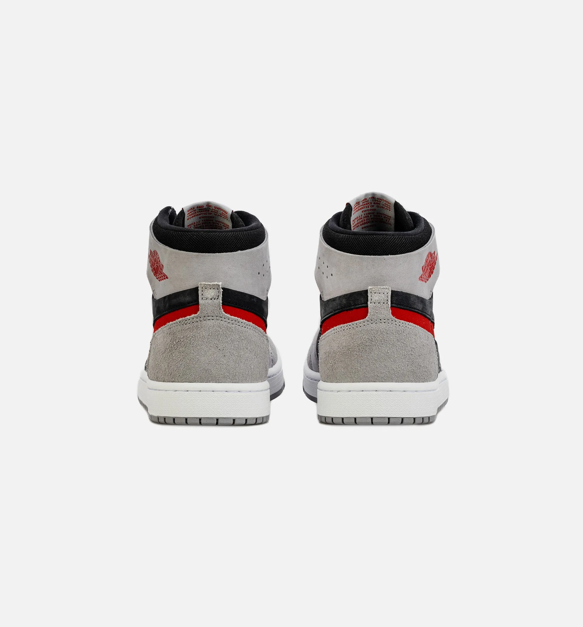 Air Jordan 1 High Zoom CMFT 2 Mens Lifestyle Shoe - Grey/Red sold by Nice Kicks Retail product image thumbnail 4