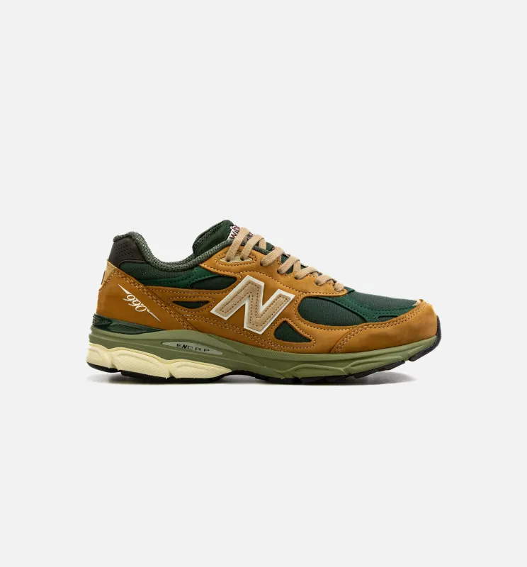 Made in USA 990v3 Mens Lifestyle Shoe - Brown/Green made by Nice Kicks Retail