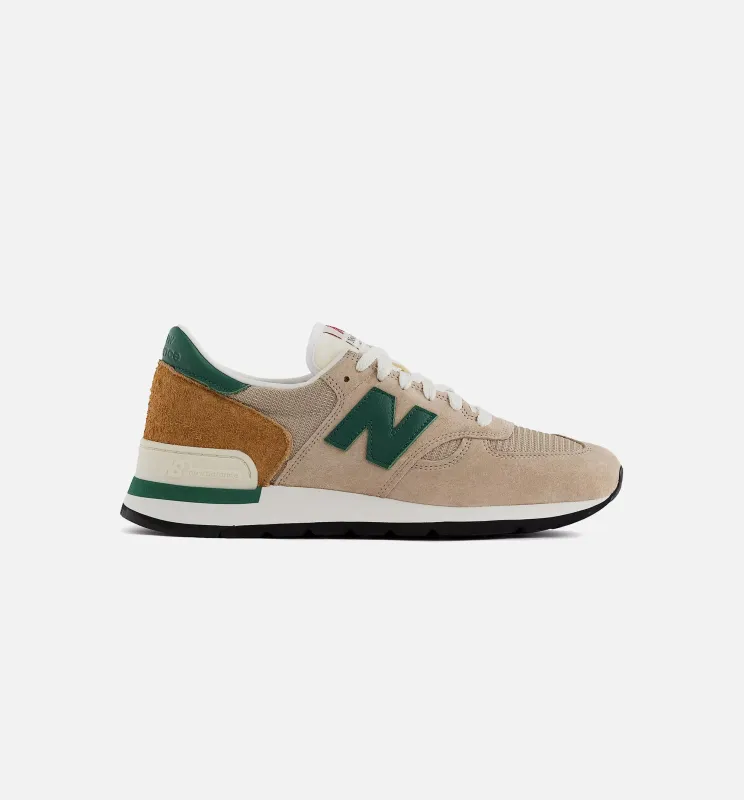 MADE in USA 990 Mens Lifestyle Shoe - Beige/Green made by Nice Kicks Retail