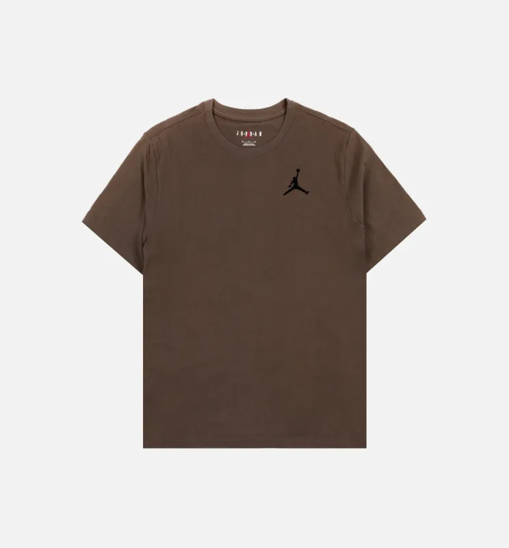Jumpman Mens Short Sleeve Shirt - Brown made by Jordan