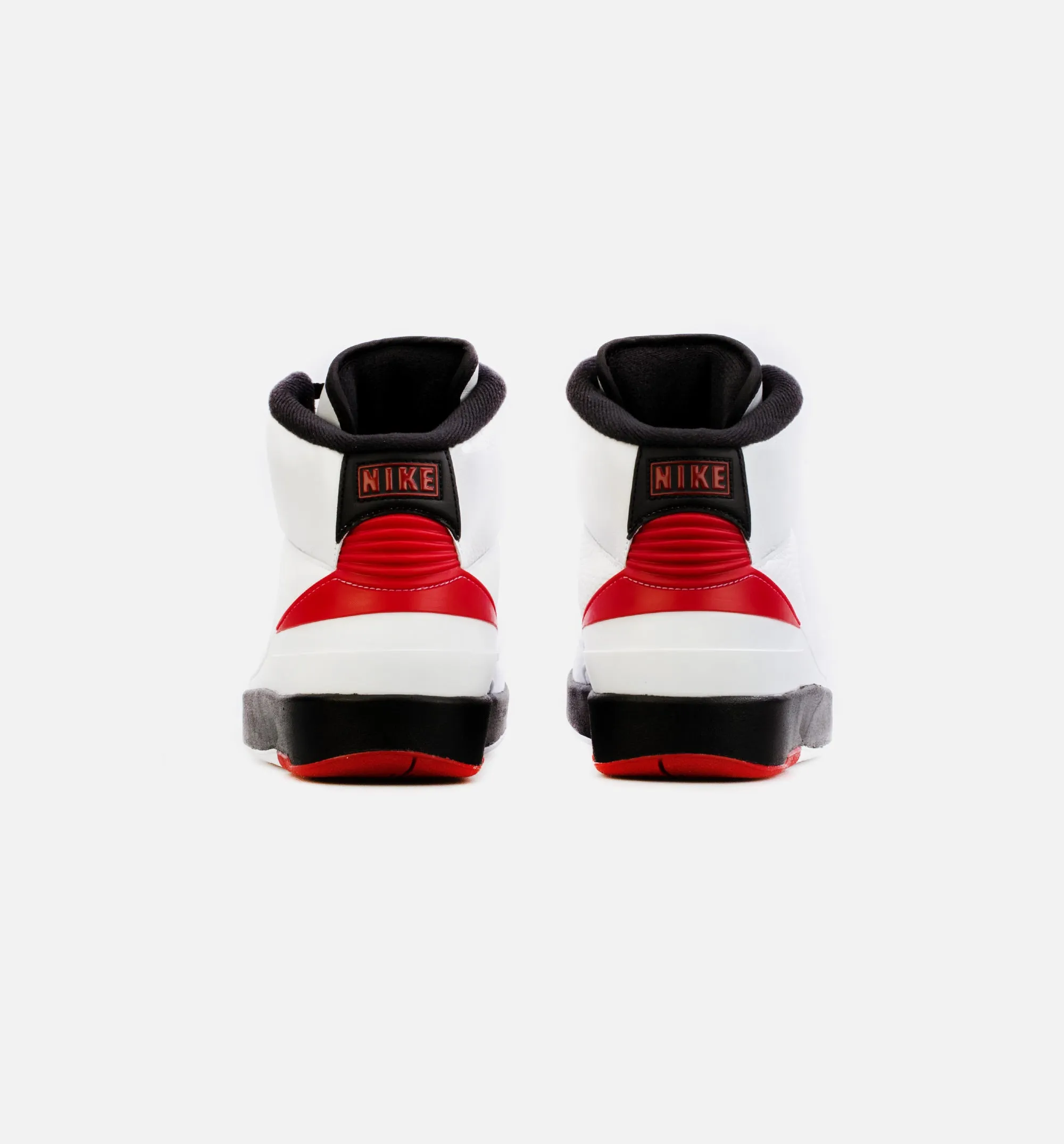 Air Jordan 2 Retro Chicago Mens Lifestyle Shoe - White/Red Free Shipping sold by Nice Kicks Retail product image thumbnail 4