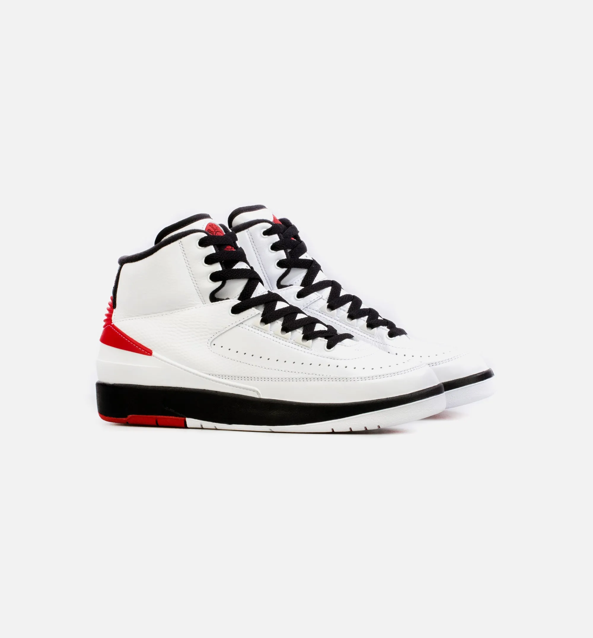 Air Jordan 2 Retro Chicago Mens Lifestyle Shoe - White/Red Free Shipping sold by Nice Kicks Retail product image thumbnail 2