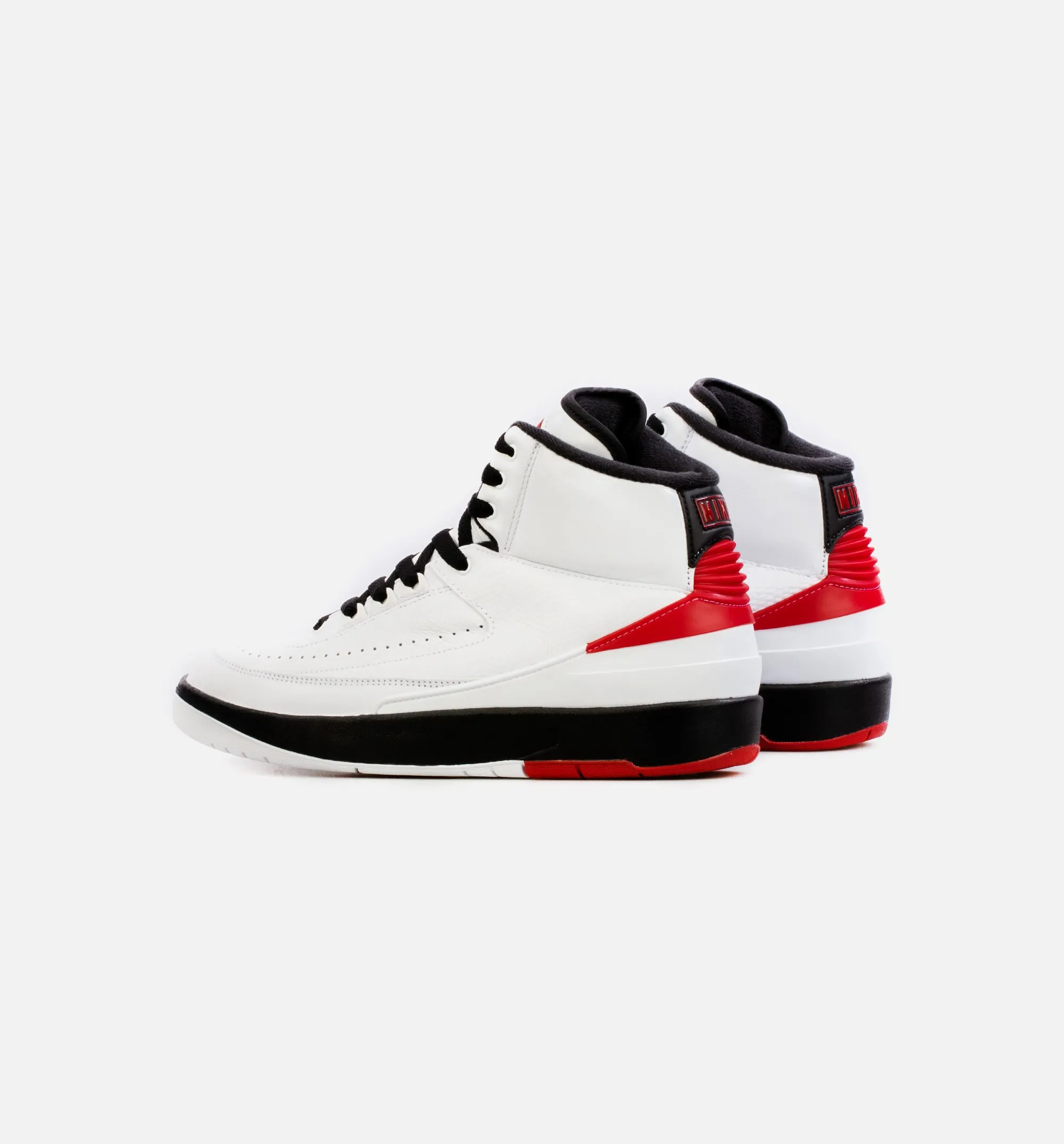 Air Jordan 2 Retro Chicago Mens Lifestyle Shoe - White/Red Free Shipping sold by Nice Kicks Retail product image thumbnail 3