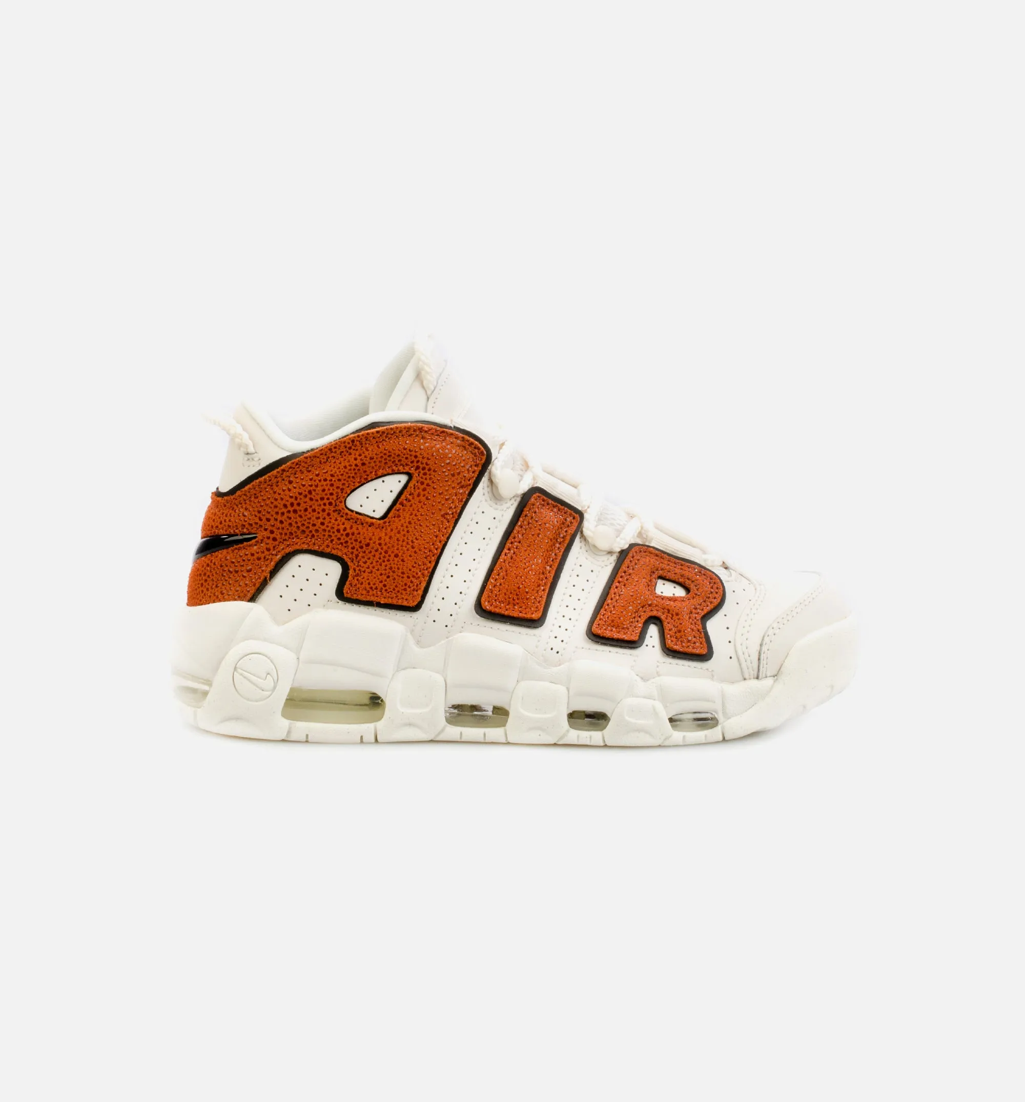 Air More Uptempo Womens Basketball Shoe - Beige/Orange sold by Nice Kicks Retail