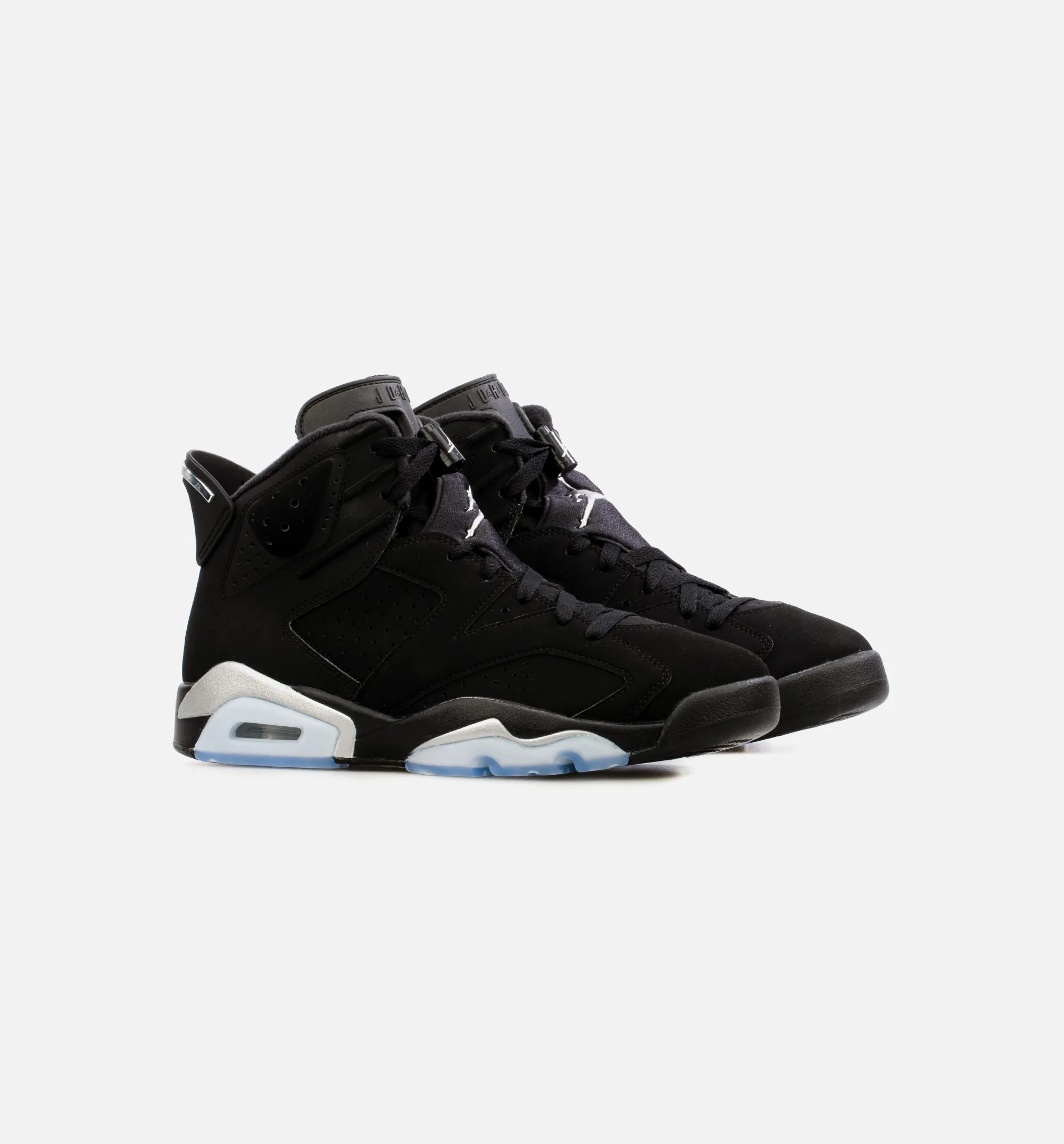 Air Jordan 6 Retro Metallic Silver Mens Lifestyle Shoe - Black Free Shipping sold by Nice Kicks Retail product image thumbnail 2
