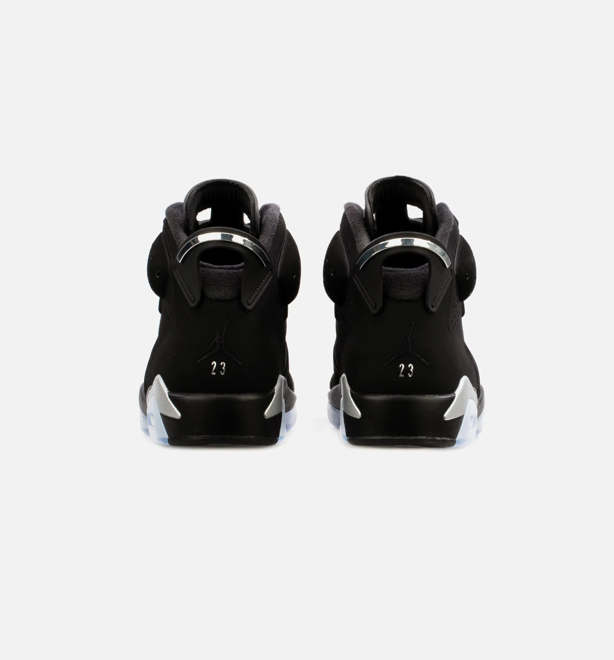 Air Jordan 6 Retro Metallic Silver Mens Lifestyle Shoe - Black Free Shipping sold by Nice Kicks Retail product image thumbnail 4