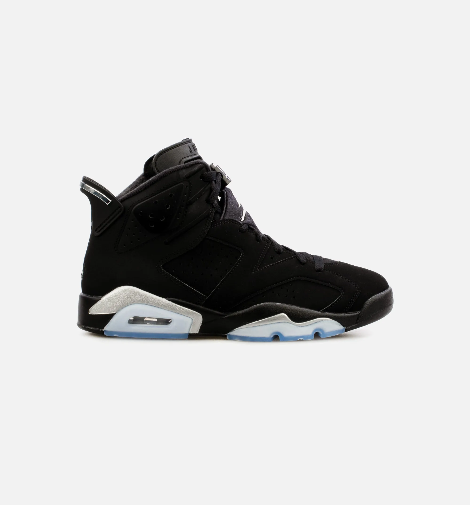 Air Jordan 6 Retro Metallic Silver Mens Lifestyle Shoe - Black Free Shipping sold by Nice Kicks Retail